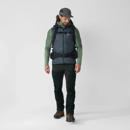 Kurtka ocieplana męska Fjällräven Expedition X-Lätt Vest M Black (F87076-550)