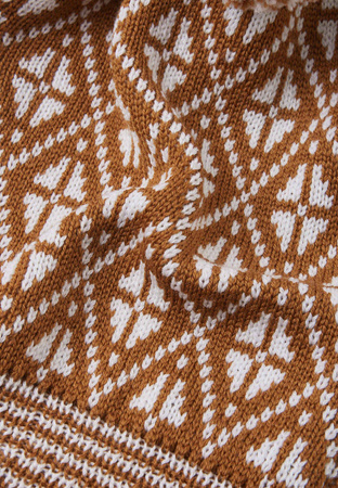 Wyprzedaż - Kominiarka Reima Balaclava Kuuraan Cinnamon brown Toddler z wełny merynosów brązowa (5300214A-1491)
