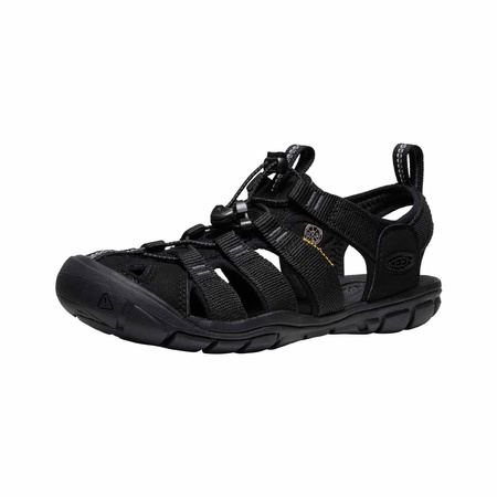 Sandały trekkingowe na lato damskie Keen Clearwater CNX Black/Black czarne (KE-1020662)