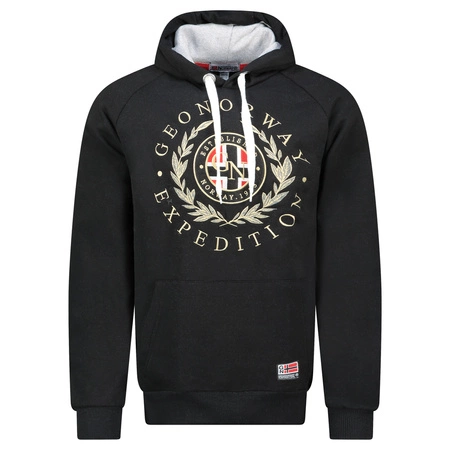 Bluza Geographical Norway GIGER BLACK DB MEN 100 czarny męska (WZ3045H/GN-Black)