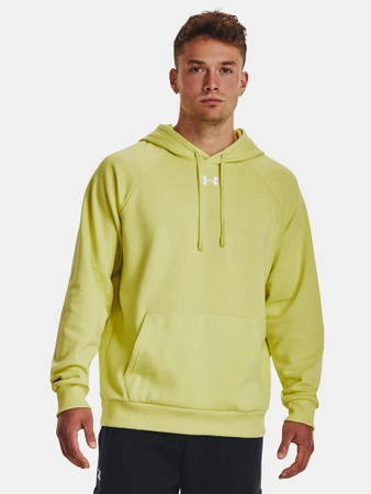 Bluza kangurka męska UNDER ARMOUR z kapturem żółta (1379757-743)