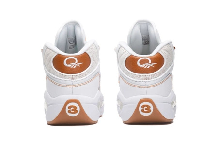 Buty sportowe męskie Reebok Question Mid Cloud White Salted Caramel sneakersy za kostkę białe (100033893)
