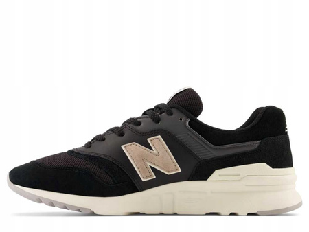 Buty sportowe męskie New Balance NB 997 zamszowe wygodne czarne (CM997HPE)