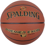 Piłka do koszykówki Spalding Premier Excel In/Out Ball brązowa (76933Z)