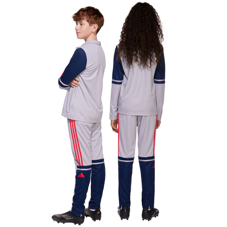 Spodnie dla dzieci adidas Squadra 25 Training szaro-granatowe (JP3369)
