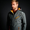 Geographical Norway Softshell ROYAUTE DGREY - ORANGE DB MEN 068 (WY8027H/GN/Dark Grey / Orange)