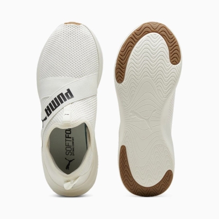 Wyprzedaż - Sneakersy do biegania damskie Puma Softride Harmony Slip-On buty sportowe beżowe (379606-02)