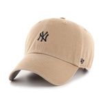 Czapka unisex 47 Brand MLB New York Yankees BASE RUNN Beżowy (B-BSRNR17GWS-KHA)