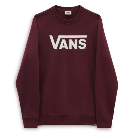 Bluza sportowa męska Vans Classic Crew długi rękaw lifestyle bordowa (VN0A7Y3U4QU)