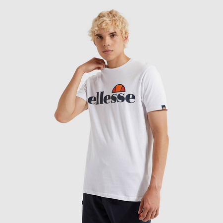 Koszulka męska Ellesse SL Prado T-Shirt White bawełniana biała (SHC07405-908)