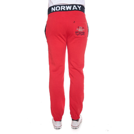 Spodnie dresowe Geographical Norway MYER RED DB MEN 317 czerwony męska (WY8619H/GN-Red)