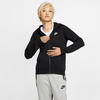 W NSW ESSNTL HOODIE FZ FLC BV4122-010