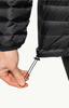Kurtka zimowa damska Jack Wolfskin Passamani Down Hoody W z kapturem czarna (1207101_6000)