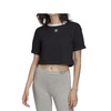 Damska koszulka Adidas Originals Crop Top w kolorze czarnym (FM2557)