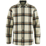 Koszula z długim rękawem męska Fjällräven Singi Flannel Overshirt M Chalk White-Dark Navy (F12600226-113-555)