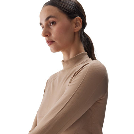 Koszulka termoaktywna damska 4F F156 jasny brąz (4FWAW24USEAF156 82S)