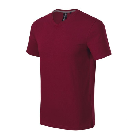 Koszulka Malfini Action V-neck M garnet (MLI-70086)