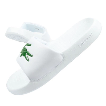 Wyprzedaż - Klapki sportowe damskie Lacoste Serve Slide W 02082 (745CFA0002082)
