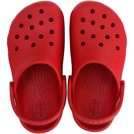 Chodaki dla dzieci Crocs Toddler Classic Clog czerwone 6EN(206990)