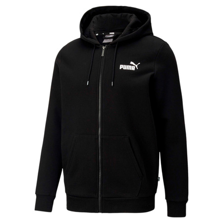 Bluza Puma ESS SMALL LOGO FZ HOODIE FL Czarny (58670201)