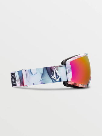 Gogle snowboardowe Volcom MIGRATIONS NEBULA/PINK CHROME (VG0022112)