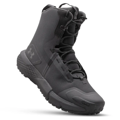 Buty taktyczne męskie Under Armour UA Charged Valsetz Zip trapery czarne (57782/3027383-001)