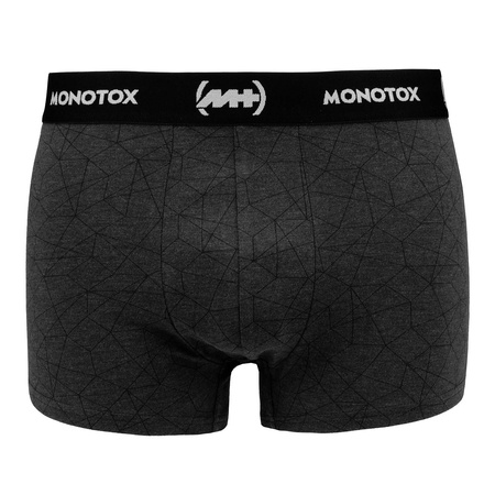 Wyprzedaż - Bokserki męskie 3-pack Monotox Basics Boxer Brief 3-PAK (MX21066)