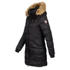 PARKA damska Geographical Norway ABEILLE BLACK DISTRI LADY 2601-9 DBC BLACK (WY4579F/GN-NOIR)