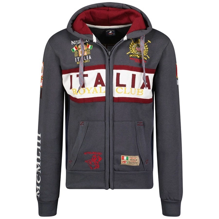 Bluza męska Geographical Norway Filio Men 100 (WW5417H/GN/Dark Grey)