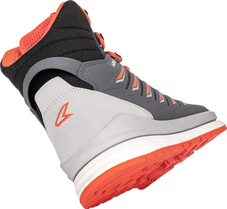 Buty trekkingowe męskie Lowa Axos GTX Mid gore-tex graphit/flame wodoodporne (310844 7952)