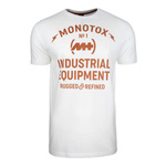 Koszulka Męskie Monotox INDUSTRIAL WHITE Biały (INDUSTRIAL20WHITE)