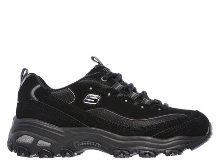 Sneakersy damskie Skechers D-Lites Biggest Fan Black czarne (11930-BBK)