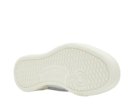 Wyprzedaż - Buty sportowe damskie Reebok Club C 85 Pump klasyczne skórzane sneakersy białe (GW4794)