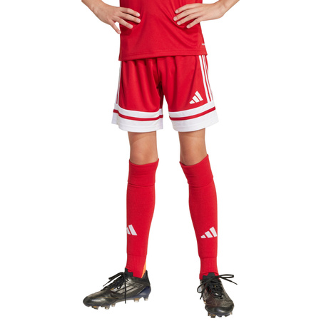 Spodenki dla dzieci adidas Squadra 25 czerwone (JJ2416)