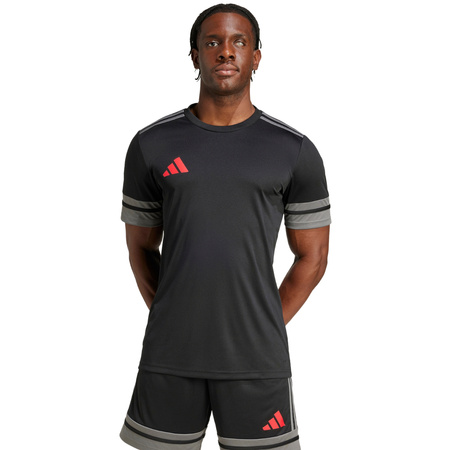 Koszulka męska adidas Squadra 25 czarno-szara (JN4450)