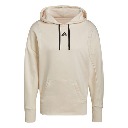 Bluza męska adidas Studio Lounge Fleece Hoodie beżowa (HB0483)