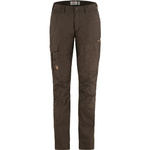 Wyprzedaż - Spodnie trekkingowe damskie Fjällräven Karla Pro Winter Trousers W Dark Olive brązowe (F89809-633)