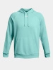 Bluza z kapturem męska UNDER ARMOUR UA Rival Fleece turkusowa (57455/1379757-482 )