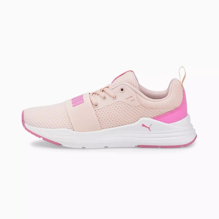 Wyprzedaż - Buty do biegania damskie różowe Puma Wired Run Jr (374214-18)