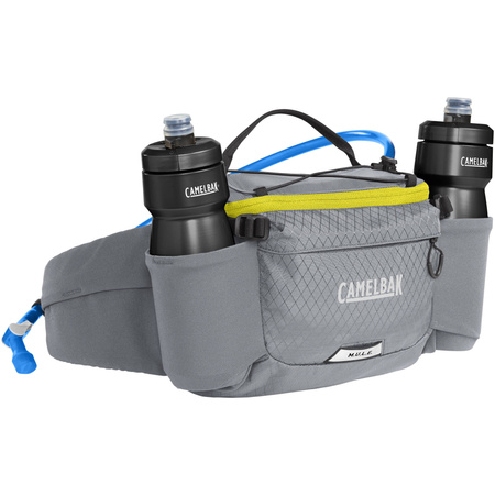 Nerka rowerowa CamelBak M.U.L.E.® 5 Waist Pack z licznymi kieszeniami i systemem nawadniania szara (C2815/002000)