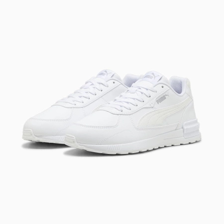 Wyprzedaż - Buty sportowe damskie Puma Graviton Sl 2 White White Gray SoftFoam+ białe (395378-02)