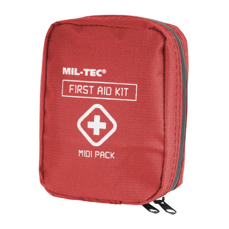 Mil-Tec - Apteczka First Aid Pack Midi - Czerwony (16025910)