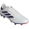 Wyprzedaż - Buty piłkarskie męskie adidas Copa Pure 2 Pro FG M białe/niebieskie (IG6405)