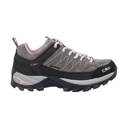 CMP RIGEL LOW WMN TREKKING SHOES WP CEMENTO-FARD Basic Grey (3Q13246-66UN)