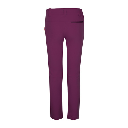 Spodnie typu softshell dziecięce dla chłopca/dziewczynki Trollkids Kids Lysefjord Pants XT mulberry (394-224)