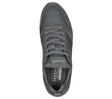 Wyprzedaż - Buty sportowe męskie Skechers Uno Stacre sneakersy granatowe (52468-CHAR)