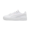 Wyprzedaż - Buty sportowe damskie Puma Carina 2.0 Lux sneakersy skórzane białe (395017-05)