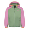 Kurtka ultralekka przejściowa dziecięca dla chłopca/dziewczynki Trollkids Kids Halsafjord Jacket pistachio green/wild rose/papaya (616-353)