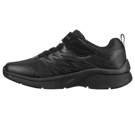 Buty sportowe dziecięce Skechers Microspec Texlor sneakersy czarne (403770L-BBK)