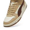 Sneakersy męskie Puma RBD Game WTR wysokie za kostkę zimowe skórzane białe (387604-09)
